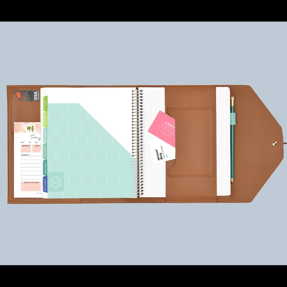 7x9 folio planner holder